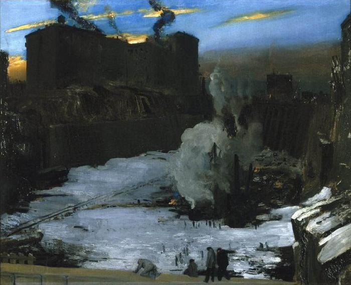 George Wesley Bellows Pennsylvania Station Excavation China oil painting art